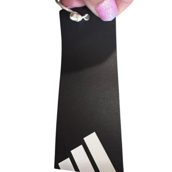 Adidas Black Favorite Tote Bag KUL08 Backpack with Rope Detail NEW - Picture 9 of 12